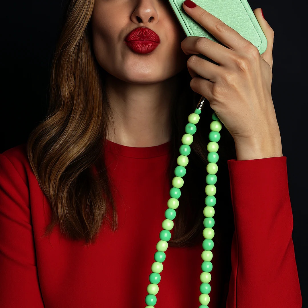 🔥Last Day Promotion 50% OFF🔥Beaded Phone Charger Pearl