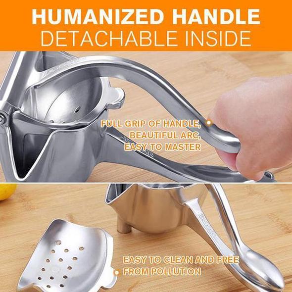 (Mother's Day Hot Sale - Save 50% OFF) Stainless Steel Fruit Juice Squeezer - Buy 2 Get Extra 10% OFF & FREE SHIPPING