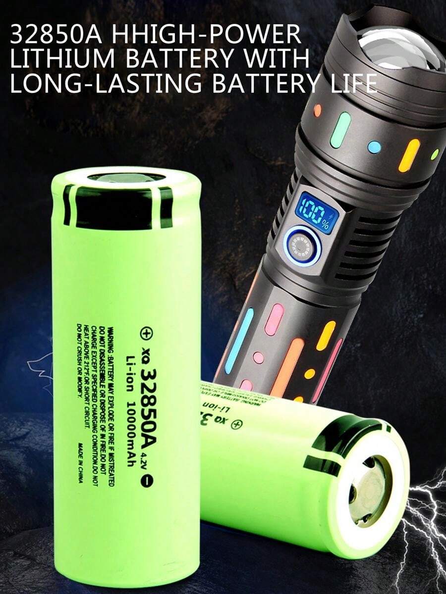 🔥German Super Bright Rechargeable LED Flashlight - Buy 2 Save $6.99 & Free Shipping✨️