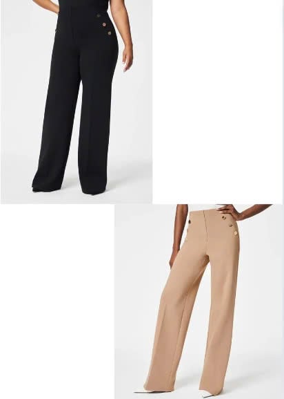 🔥Last Day Promotion 70% OFF🔥Tummy Control Button Wide Leg Pant(BUY 2 FREE SHIPPING)