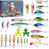 🎄🎅Early Christmas Promotion 49% OFF 🎣24 Days Christmas Countdown Fish Tackle Set