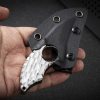Small tank keel integrated sharp EDC portable knife