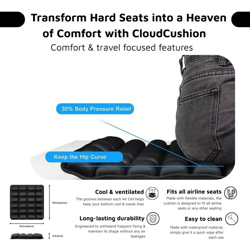 🔥Last Day Promotion 70% OFF💥TravelEase CloudComfort Cushion