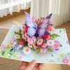 Last Day 49% OFF🦋Vibrant 3D Butterfly & Daisy Pop-Up Greeting Card
