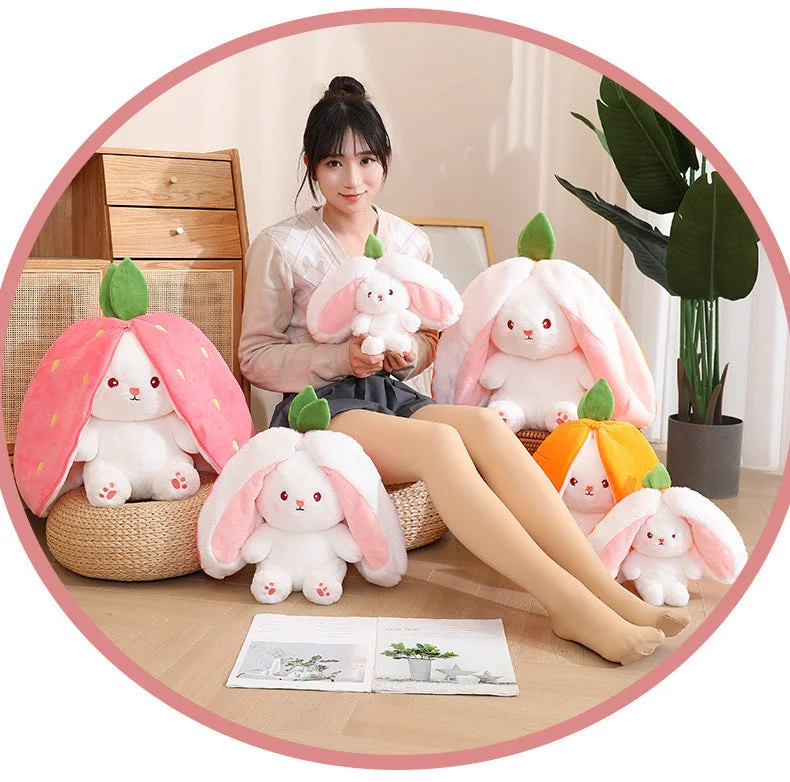 (❤Mother's Day Sale - Save 50% OFF) Kawaii Fruit Vegetable Rabbit Doll - Buy 2 Free Shipping