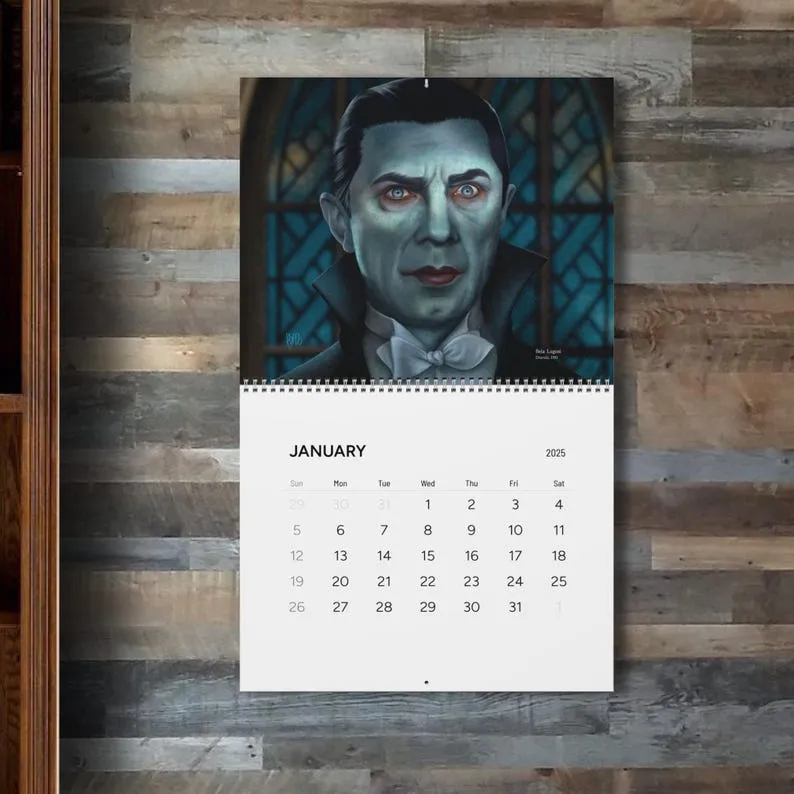 Monsters of the Golden Age Calendar 2025