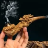 🔥Luxury Hand Carved Greek Briar wood Smoking Pipe-𝟏𝟎𝟎% 𝐇𝐚𝐧𝐝𝐦𝐚𝐝𝐞