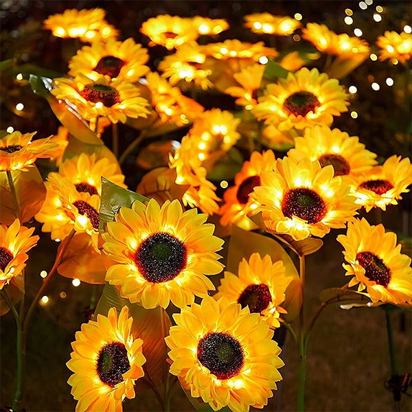 (🔥Last Day Promotion 50% OFF) Outdoor Sunflower Lights