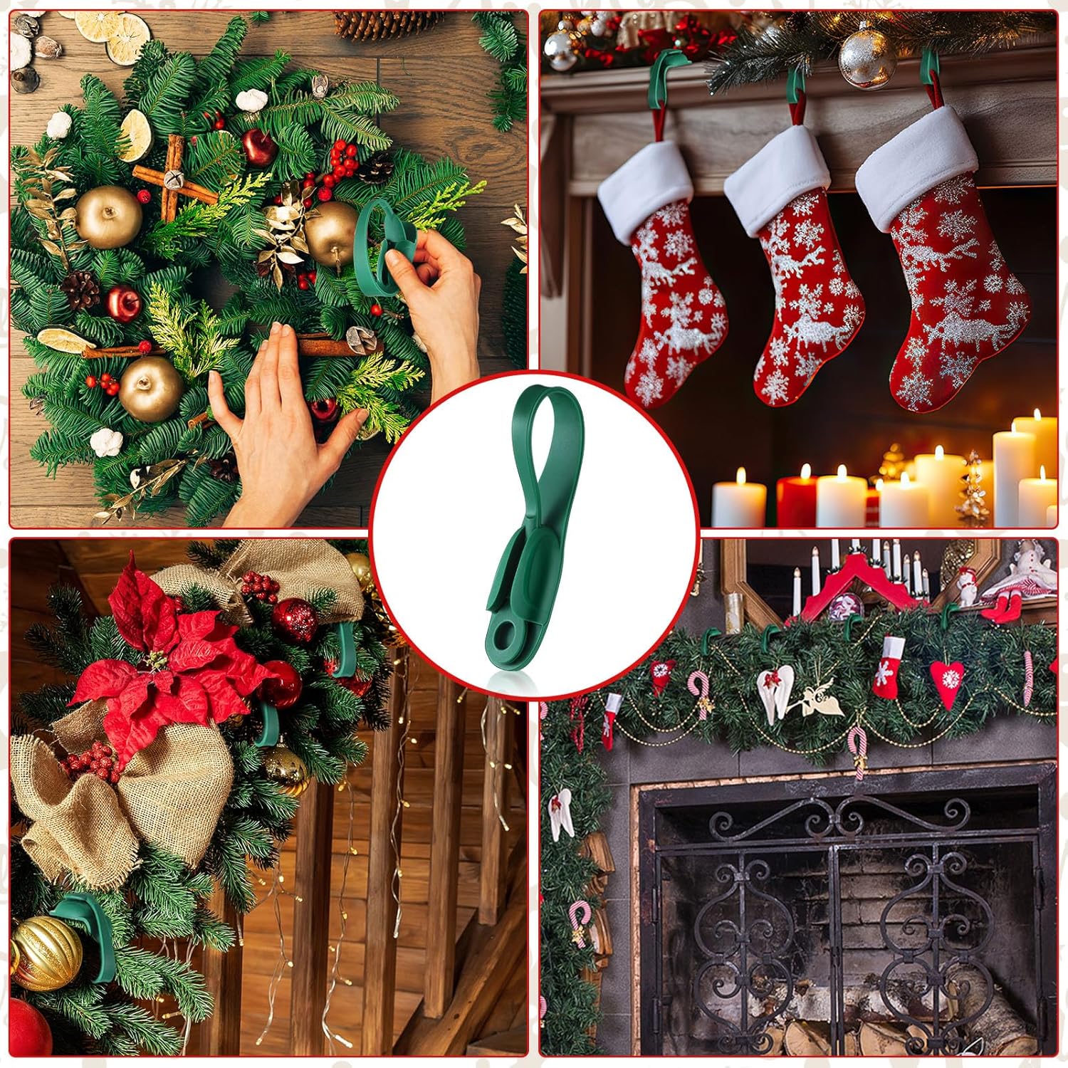 💥LAST DAY SALE 50% OFF💥Christmas Garland Hanger