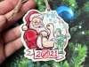 (🎅Early XMAS Sale🎅- 50% OFF) Santa 2021 Ornament- BUY 4 FREE SHIPPING