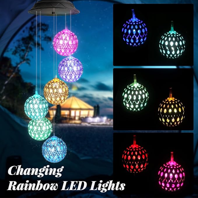 🎄TikTok Christmas Sale - 70% OFF🎄Solar Wind Chime Outdoor Light