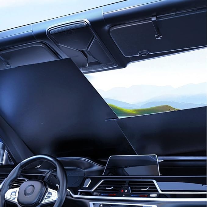 LAST DAY 50% OFF🔥Hide Telescopic car Sunshade