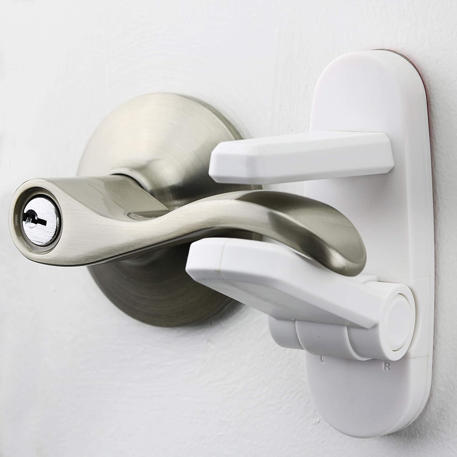 (New Year Hot Sale- 49% OFF) Universal Door Lever Lock- Buy 4 Free Shipping