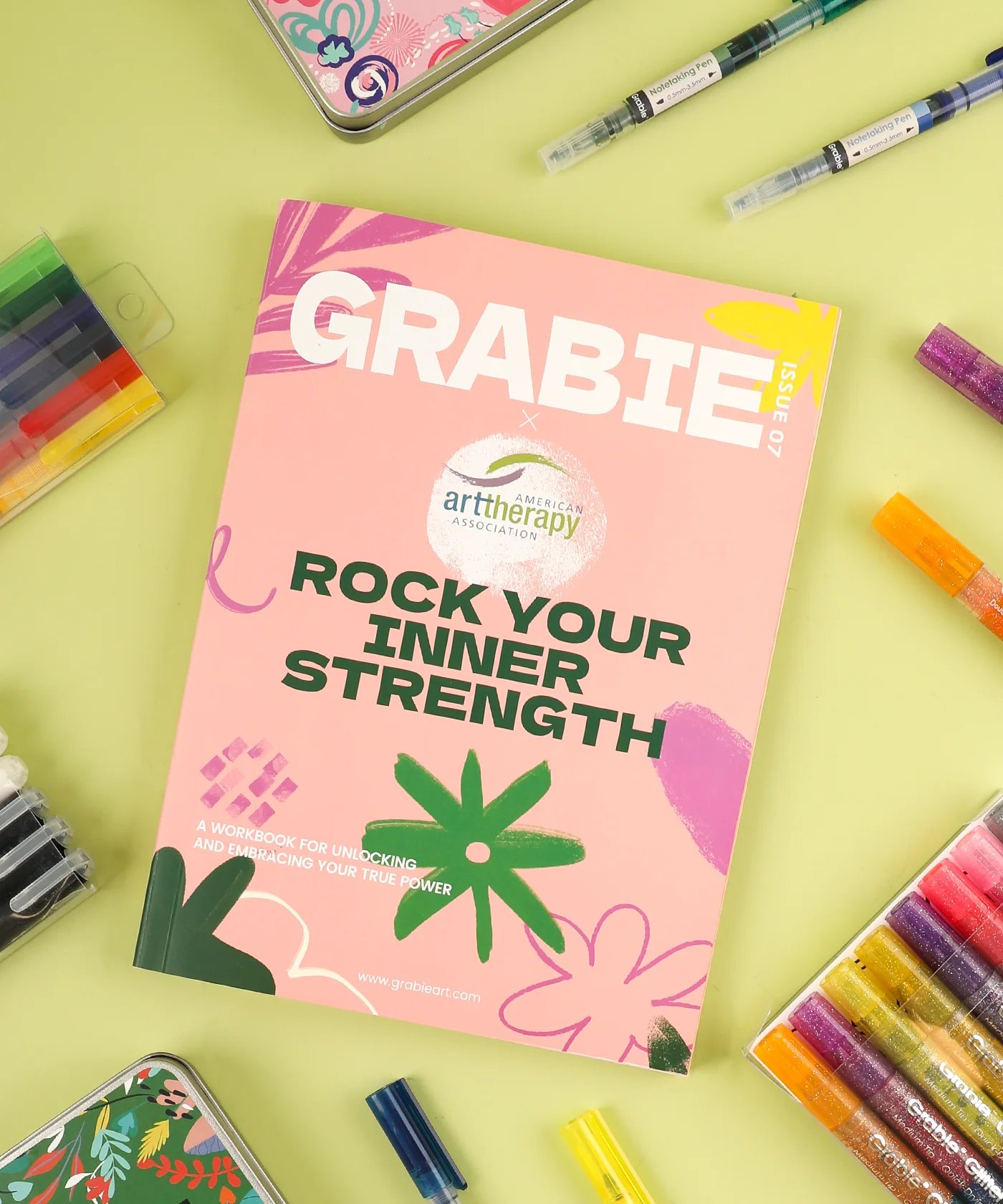🔥LAST DAY 50% OFF🎨Grabie Quarterly Art Therapy Club Box🎁Buy 2 Free Shipping