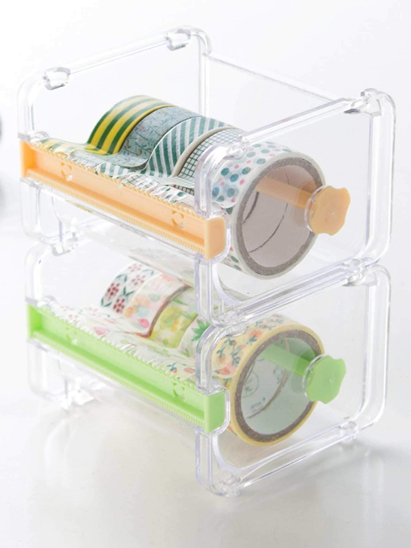 Transparent Tape Dispenser 1pc