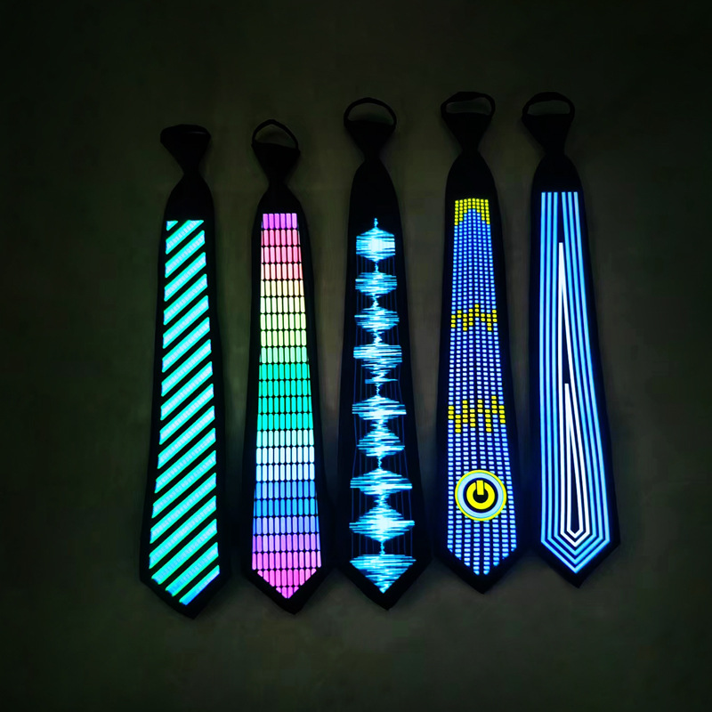 Fashion Sound Control LED Tie