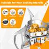 🔥LAST DAY 57% OFF🌟9900W/12800W Windproof Camping Stove, Camping Gas Stove with Piezo Ignition