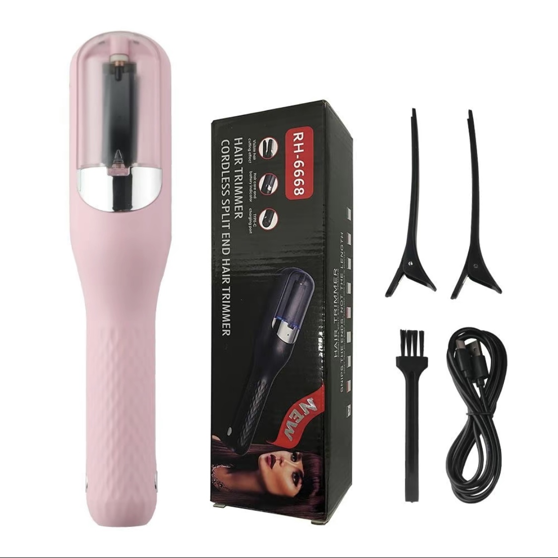 🔥Split End Trimmer- Automatic Easy Damaged Hair Repair Trimmer (Buy 2 Free Shipping)