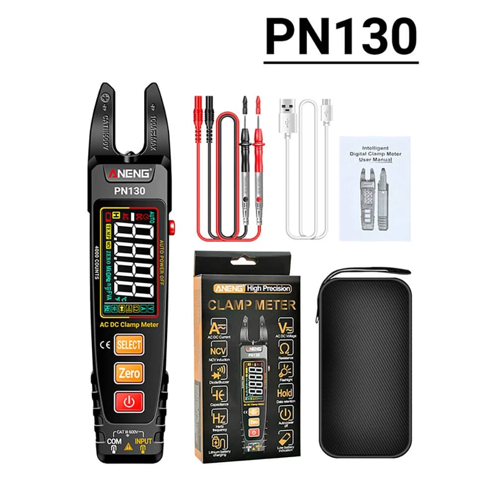 🎁TikTok Last Day Sale - 70% OFF🧰⚡ Rechargeable TRMS Clamp Multimeter
