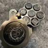 Revolver Dragon Fidget Spinner Bullet Dice