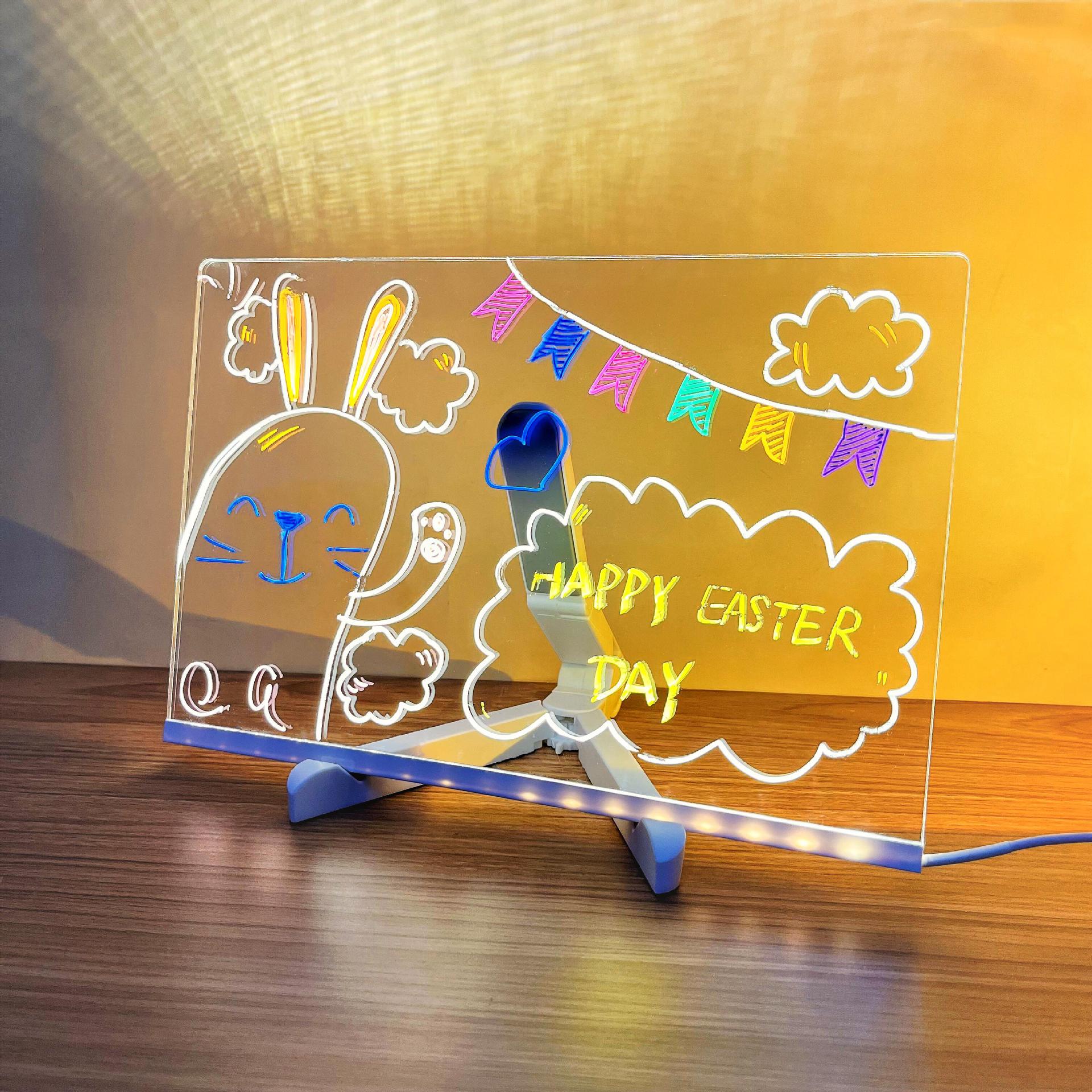 (🌲EARLY CHRISTMAS SALE - 50% OFF) 🎁LED Note Board with Colors🎨, BUY 2 FREE SHIPPING