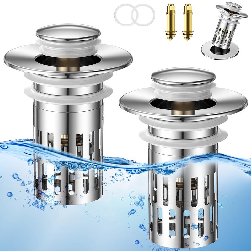 🔥LAST DAY SALE 49% OFF-Universal Stainless Steel Drain Strainer (BUY 2 GET 1 FREE)