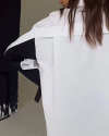 Women's Contrast Color Patchwork Shirt Top