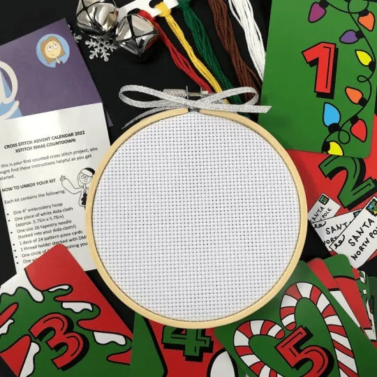 🎄🎅Christmas Presale - 49% OFF🎄-🎉Cross Stitch Advent Calendar