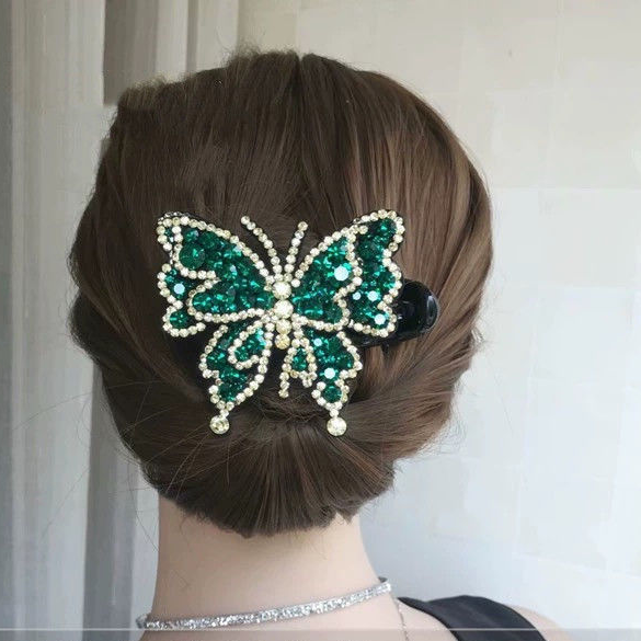 💝🎁Rhinestone ButterflyHair Clip