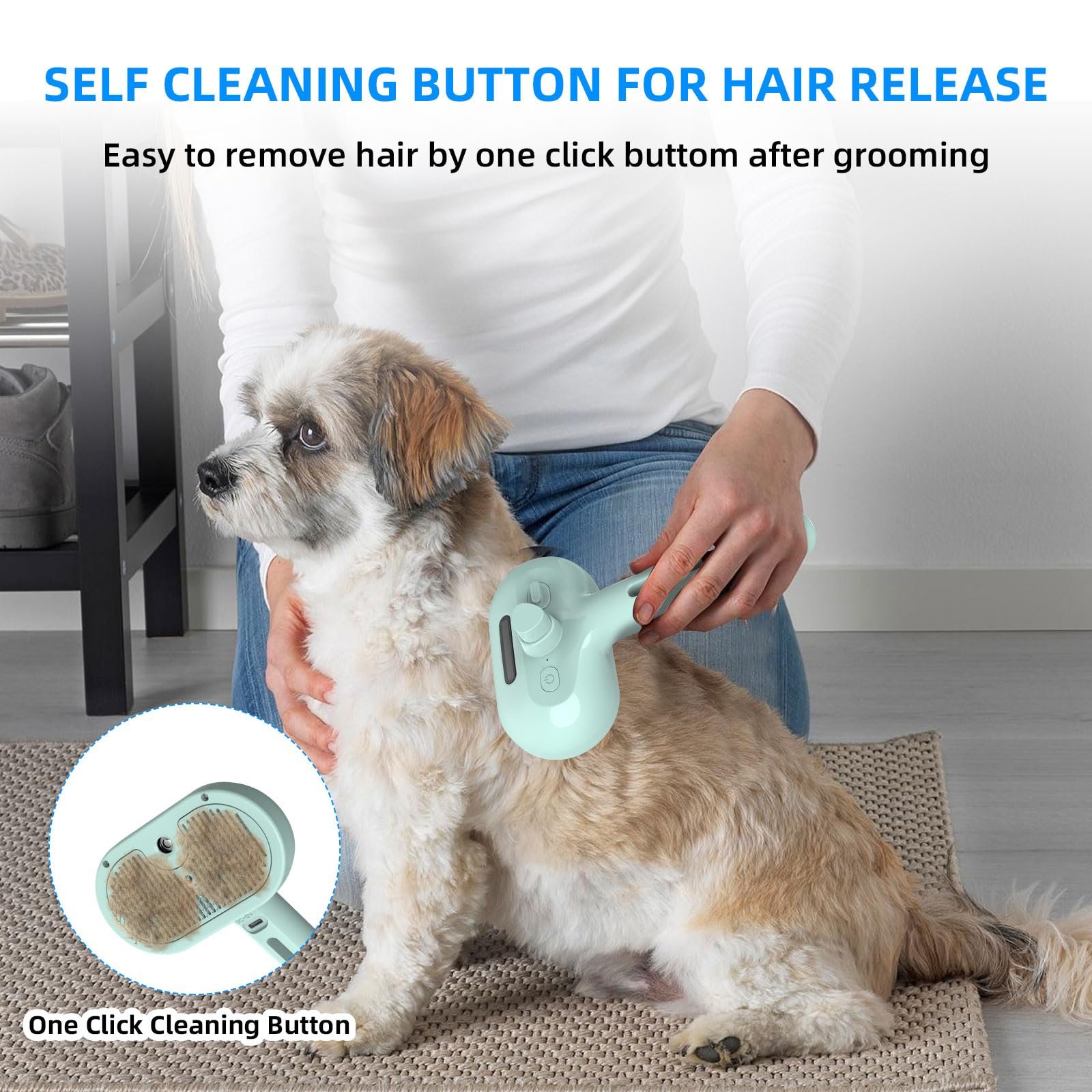 ✨Last Day 70% OFF💥Pet Spray Hair Removal Comb