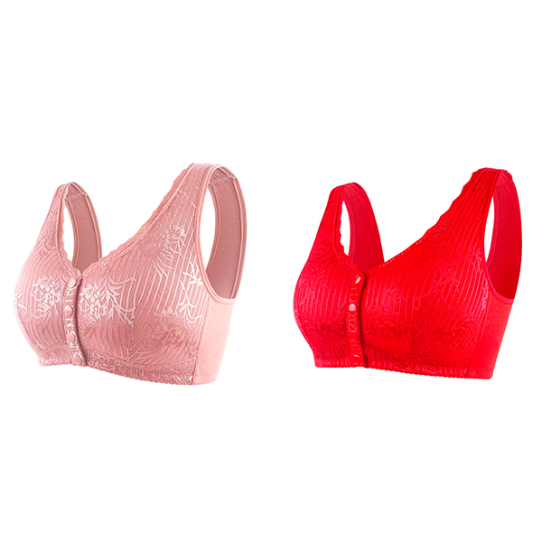 🎁LAST DAY 45% OFF🎁Front Closure Shaping Push Up ComfoBra - Thin Wireless Lace Bra