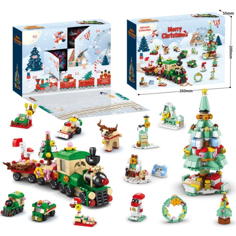 TikTok Last Day Promotion -70% OFF🎉Advent Calendar 2024 Christmas Building Toy Set for Kids