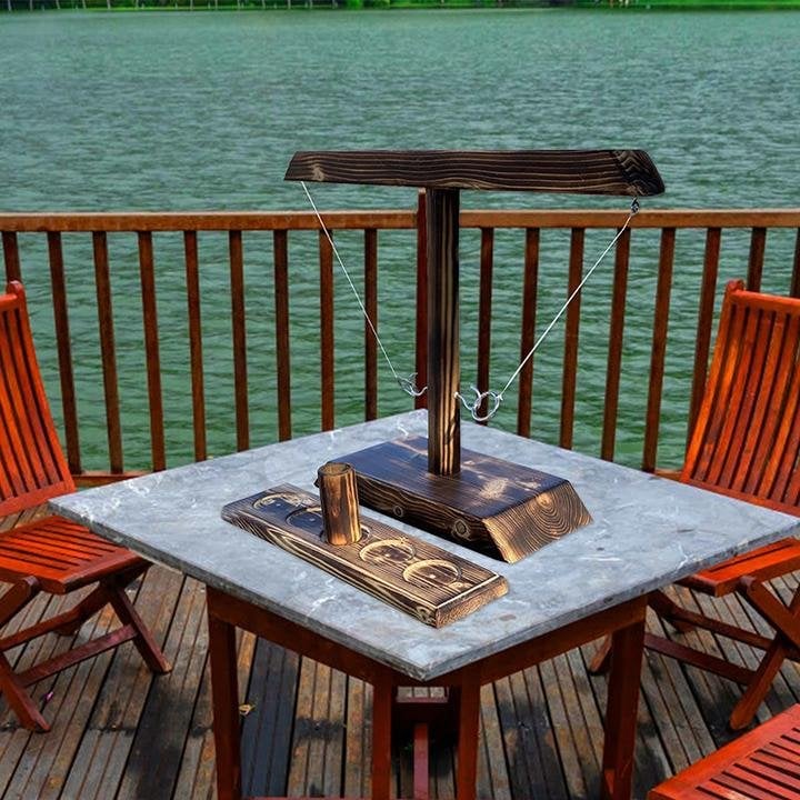 Handmade Wooden Ring Drinking Game