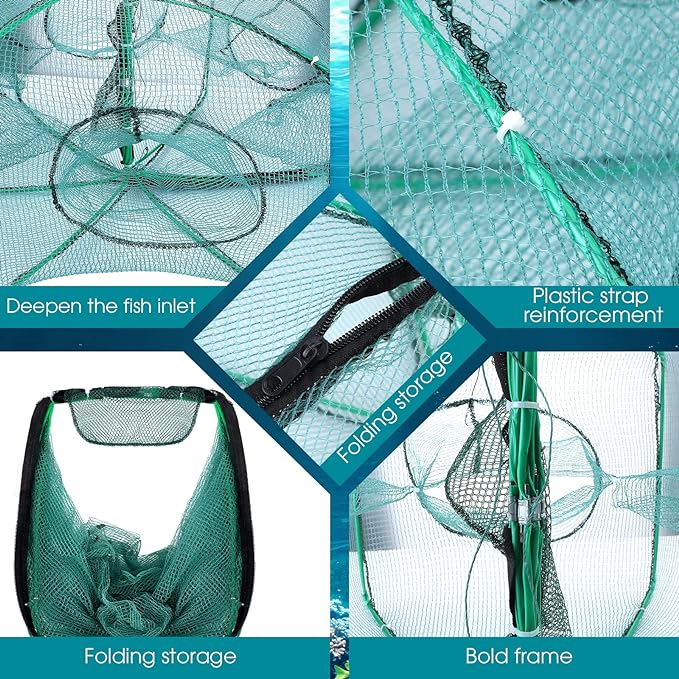 🔥Last Day Promotion 48% OFF-🎁-The Magic Foldable Fishing Trap- Buy 2 Free Shipping