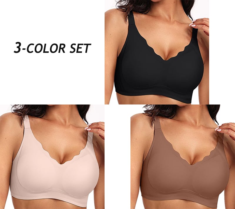 💥LAST DAY SALE 50% OFF💥Seamless Scalloped Push-Up Bra