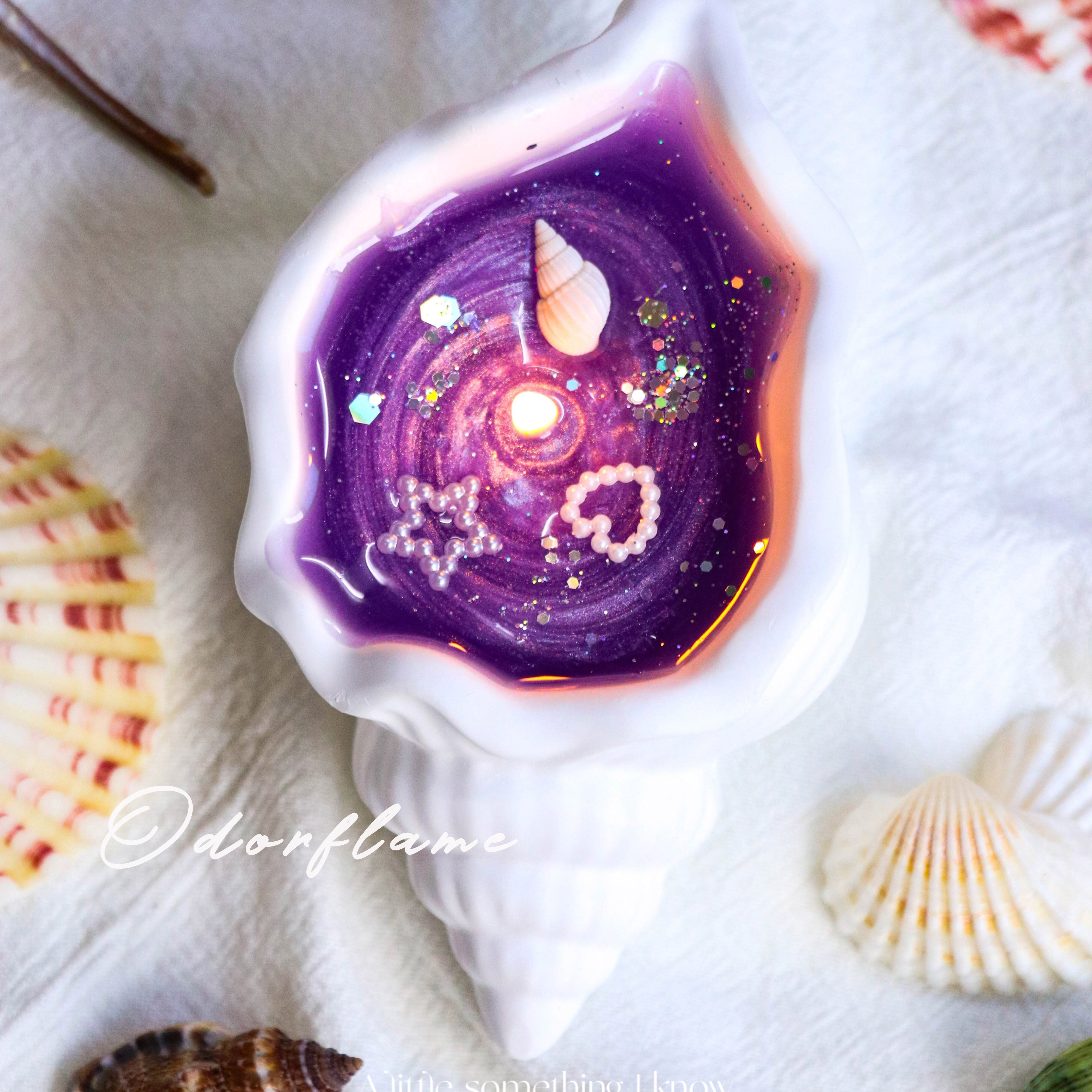 Handmade Star Conch Scented Candle