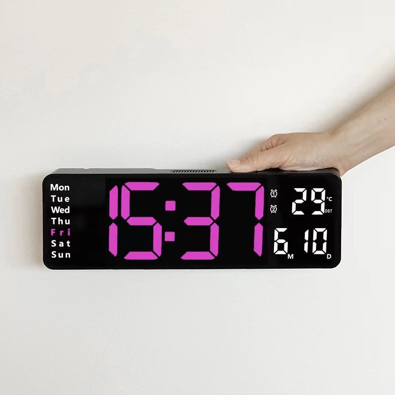 🔥HOT SALE 70% OFF🔥2024 Upgraded Digital Wall Clock Large Display