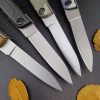 Outdoor high hardness wilderness survival hiking portable folding knife