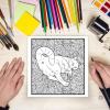 🔥🐱Funny Cat Butt Adult Coloring Book