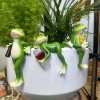 🎁TikTok Last Day Sale - 70% OFF🐸 Frog Flower Pot Hanger Ornament🍷