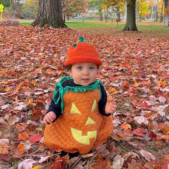 🔥Last Day Promotion 50% OFF🔥Halloween Ruffle Pumpkin Bodysuit⚡BUY 2 FREE SHIPPING