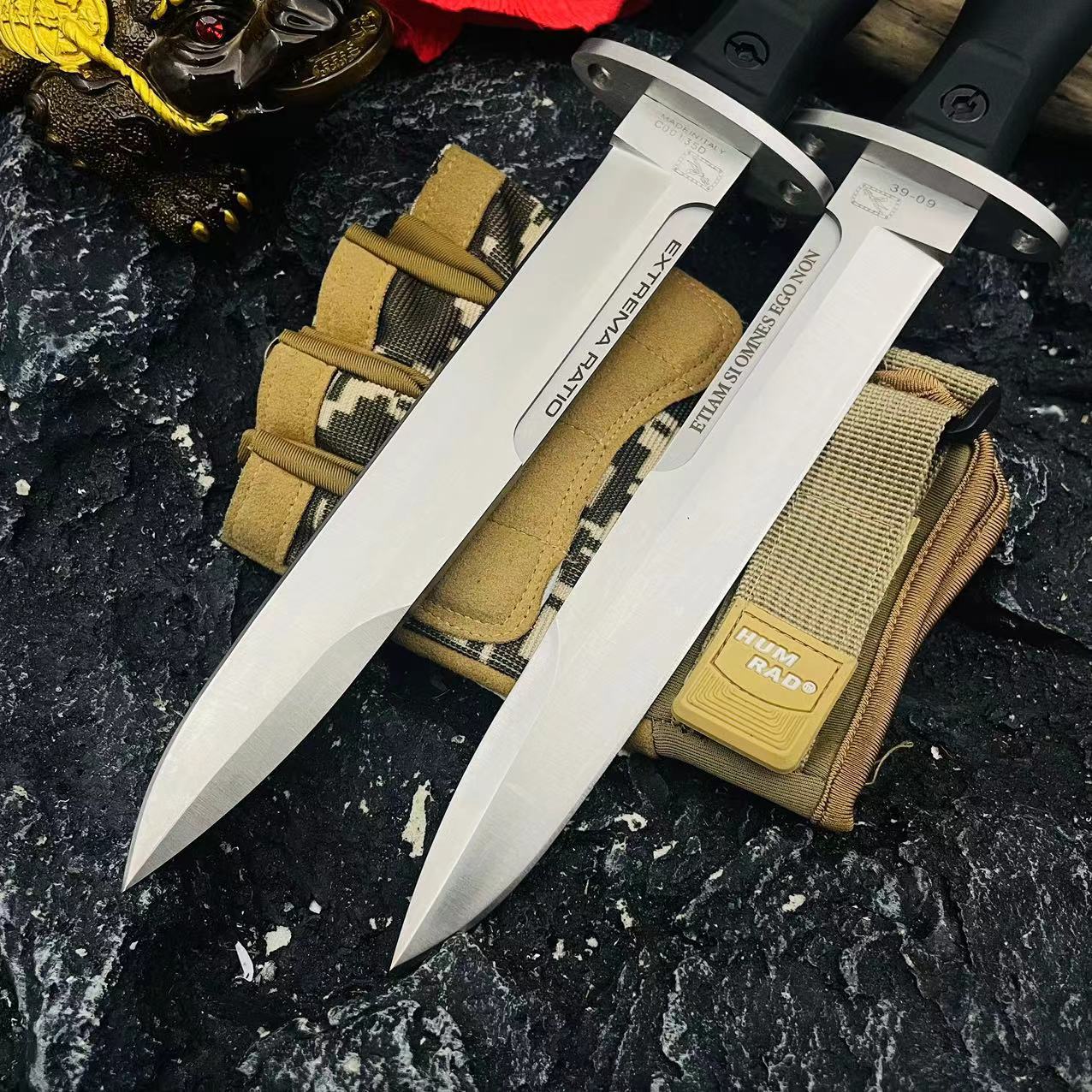 Multifunctional outdoor self-defense knife (with Bandage)