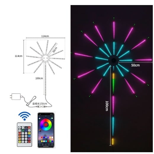 🔥Last Day Promotion - 60% OFF🎁💥✨FIREWORK LED LIGHTS