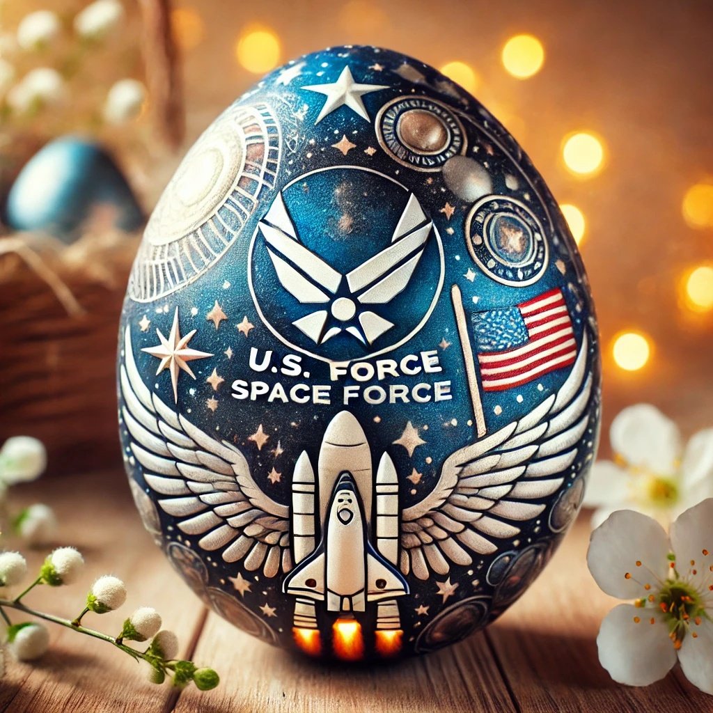 Easter Eggs Tribute to the Military