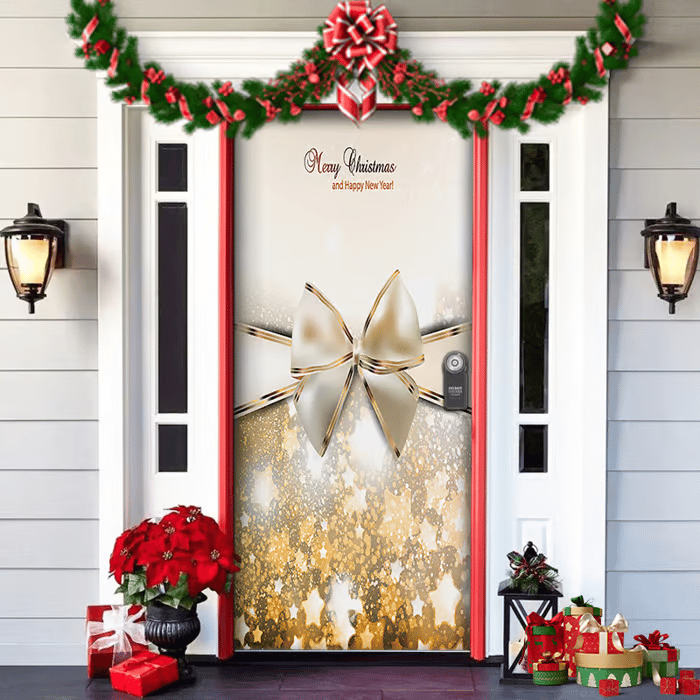 🌟Last day to get 49% off🌟2025 Christmas and Halloween front door decoration