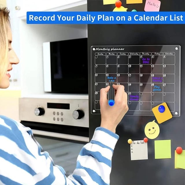 Last Day Promotion 70% OFF - 🔥Magnetic Schedule Planner For Fridge📆【Permanently reusable】