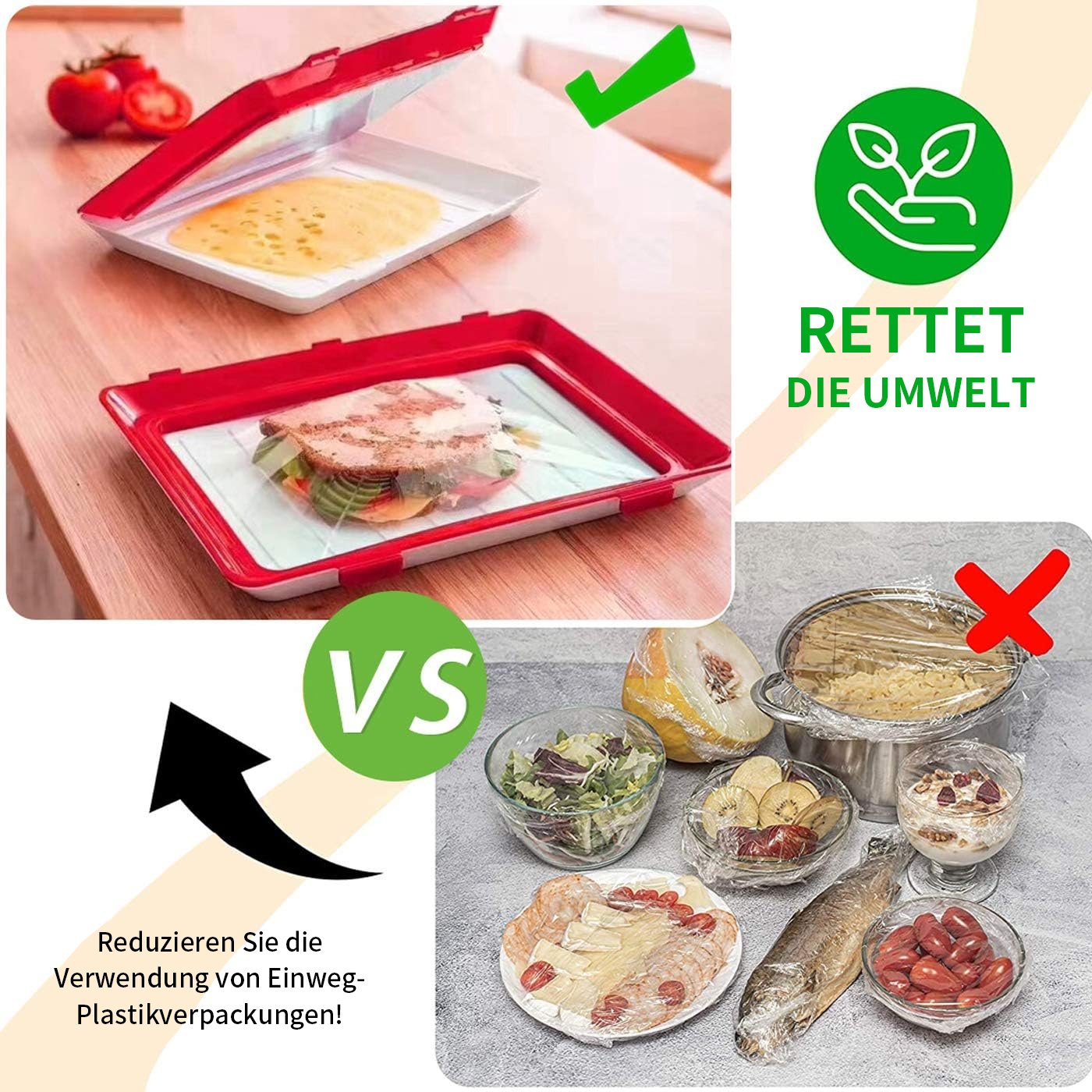 🔥Kaufen Sie 3 und erhalten Sie heute 2 gratis♻️Umweltfreundliches Design - Wiederverwendbare Einmachschale