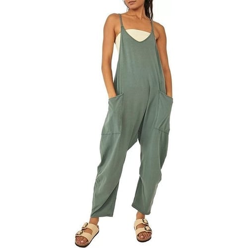 🔥LAST DAY 50% OFF🔥 - Wide Leg Jumpsuit with Pockets (Buy 2 Free Shipping)