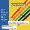 🔥LAST DAY 50% OFF -👩‍🏫Plain Fabric Pen Lanyards