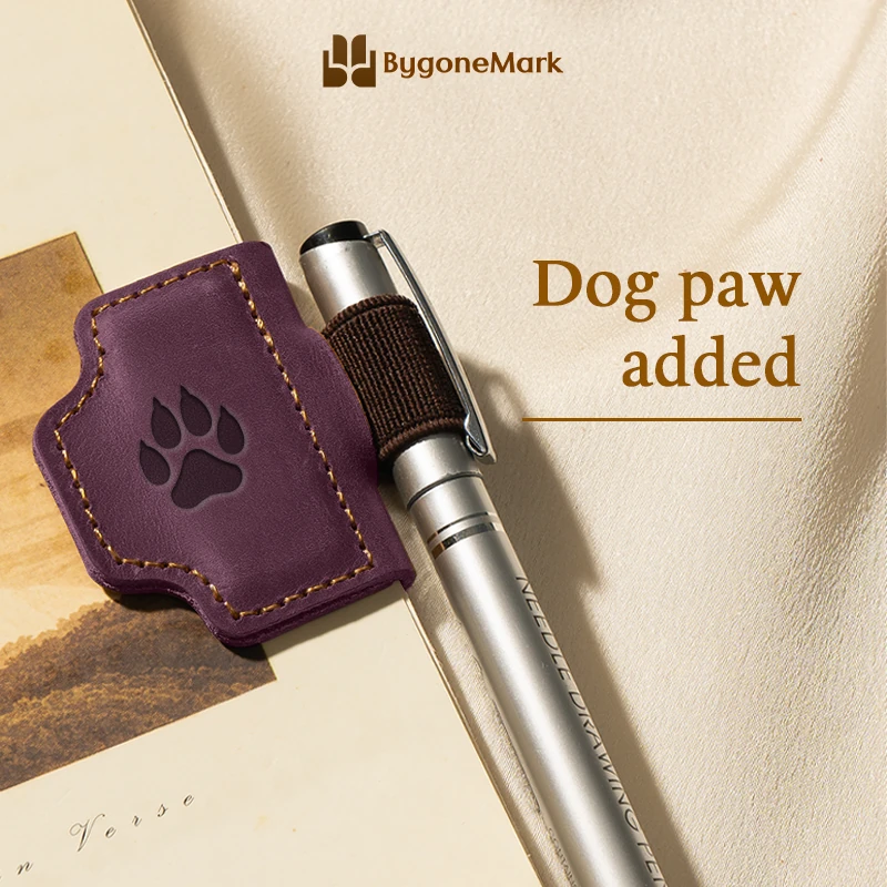 🔥Last Day Promotion 50% OFF🔥Personalized Magnetic Leather Pen Holder Bookmark